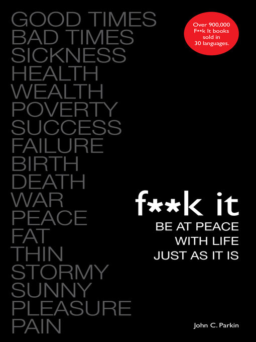 Title details for F**k It by John C. Parkin - Available
